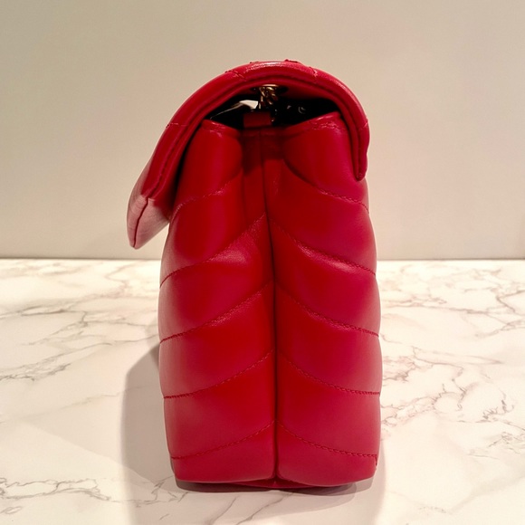 ❌❌SOLD❌❌ Saint Laurent LouLou Small Red - Picture 6 of 16